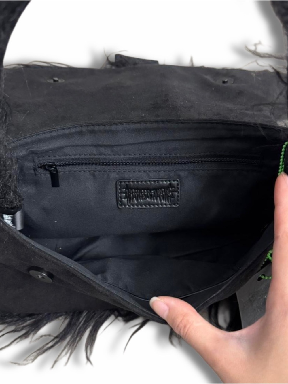 Darker Wavs Faux Fur Shoulder Bag - Picture 4 of 8